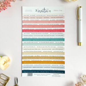 Pegatinas de frases en euskera de la colección Maitia.