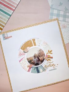 Layout scrapbooking con Maitia Esther myscrap_blue Bihotzez Scrap