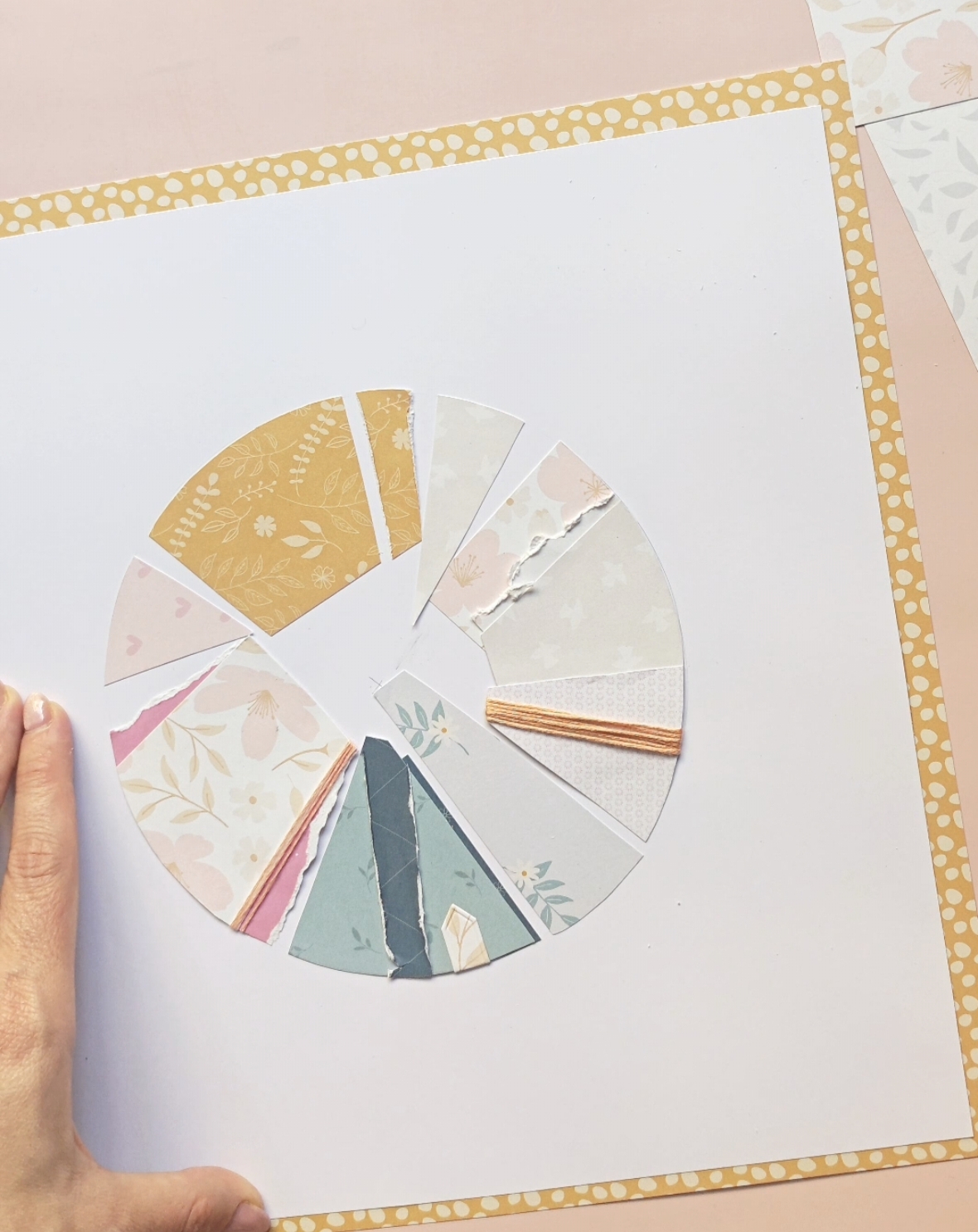 layout scrapbooking  con la colección de scrapbooking Maitia de Bihotzez Scrap