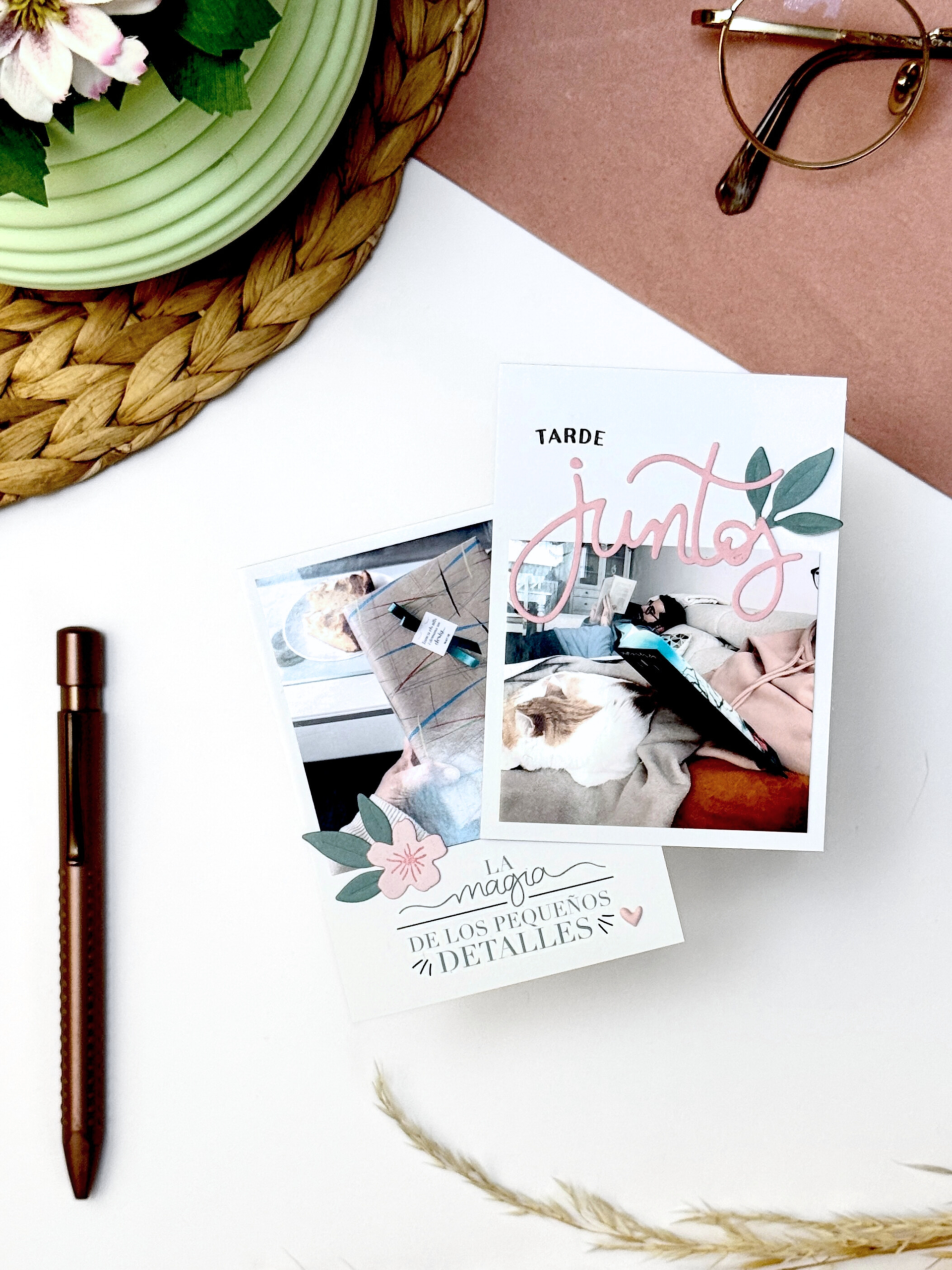 Composición de página Project Life documentando recuerdos cotidianos con scrapbooking. Maitia de Bihotzez Scrap