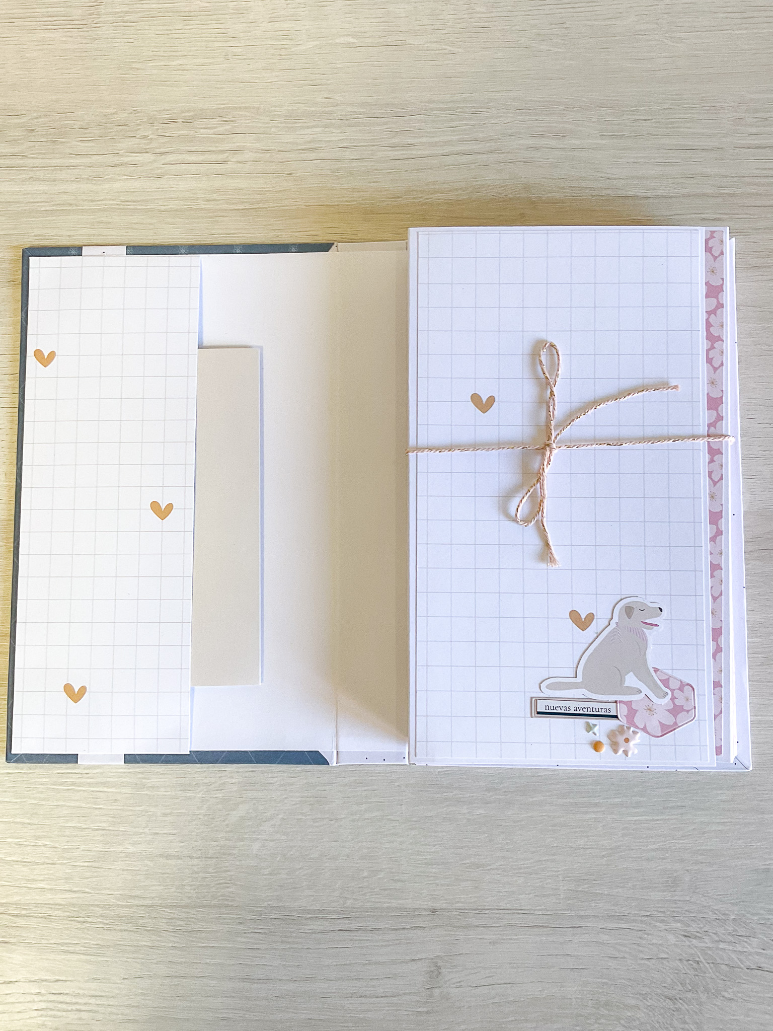 Álbum de scrapbooking personalizado para regalo o recuerdos