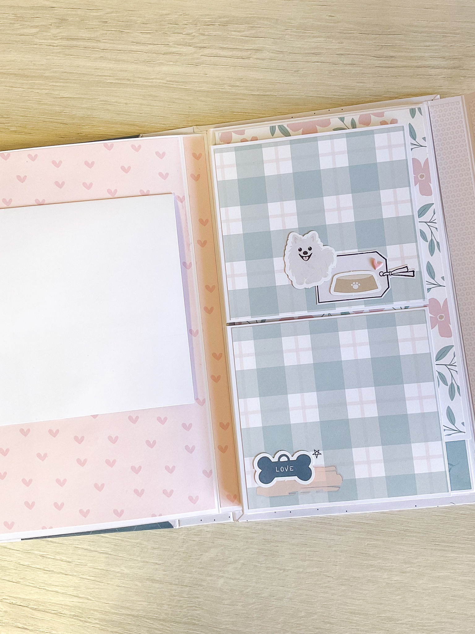 Álbum de scrapbooking personalizado para regalo o recuerdos con MAitia de Bihotzez Scrap

