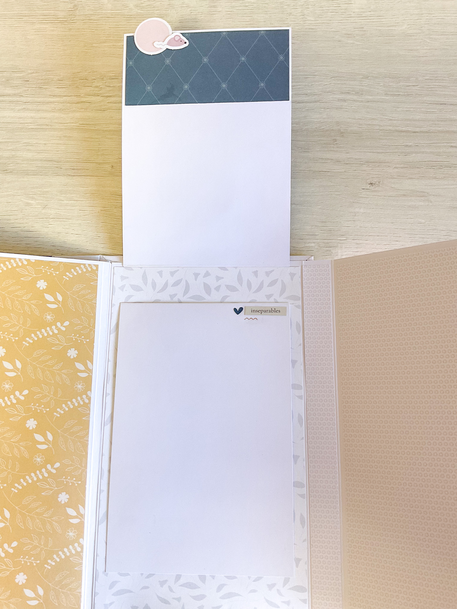 Álbum de scrapbooking personalizado para regalo o recuerdos