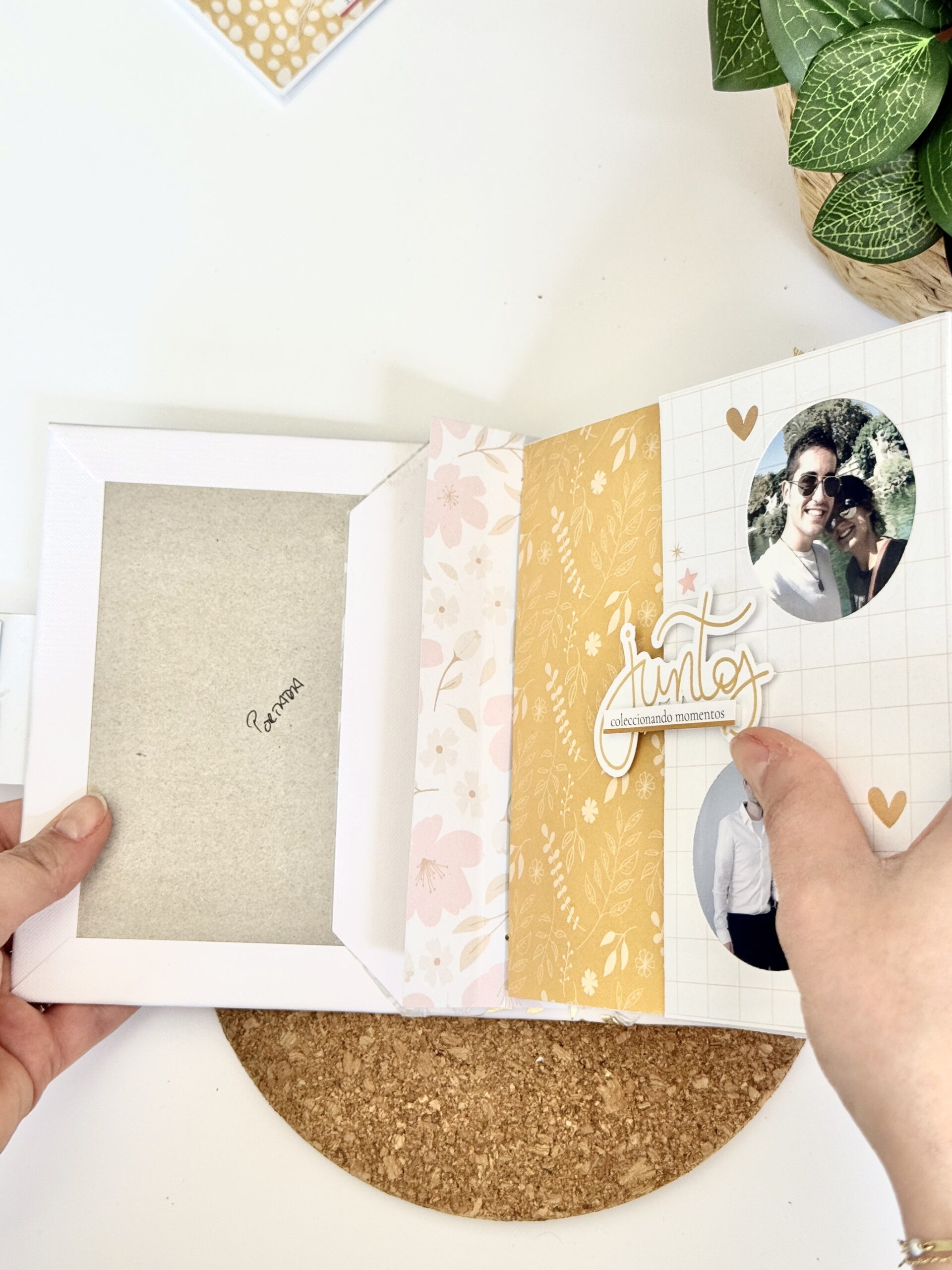     Proceso de encuadernación cosida paso a paso scrapbooking