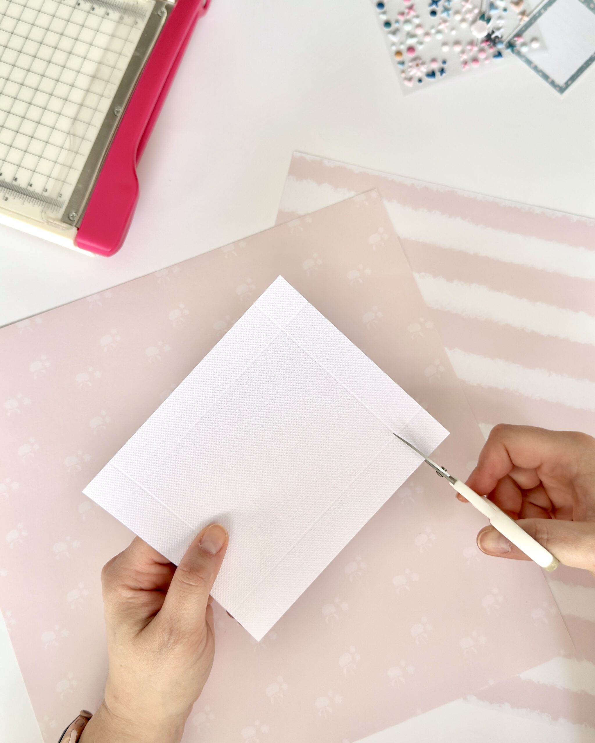 Tutorial paso a paso scrapbooking caja cerillas