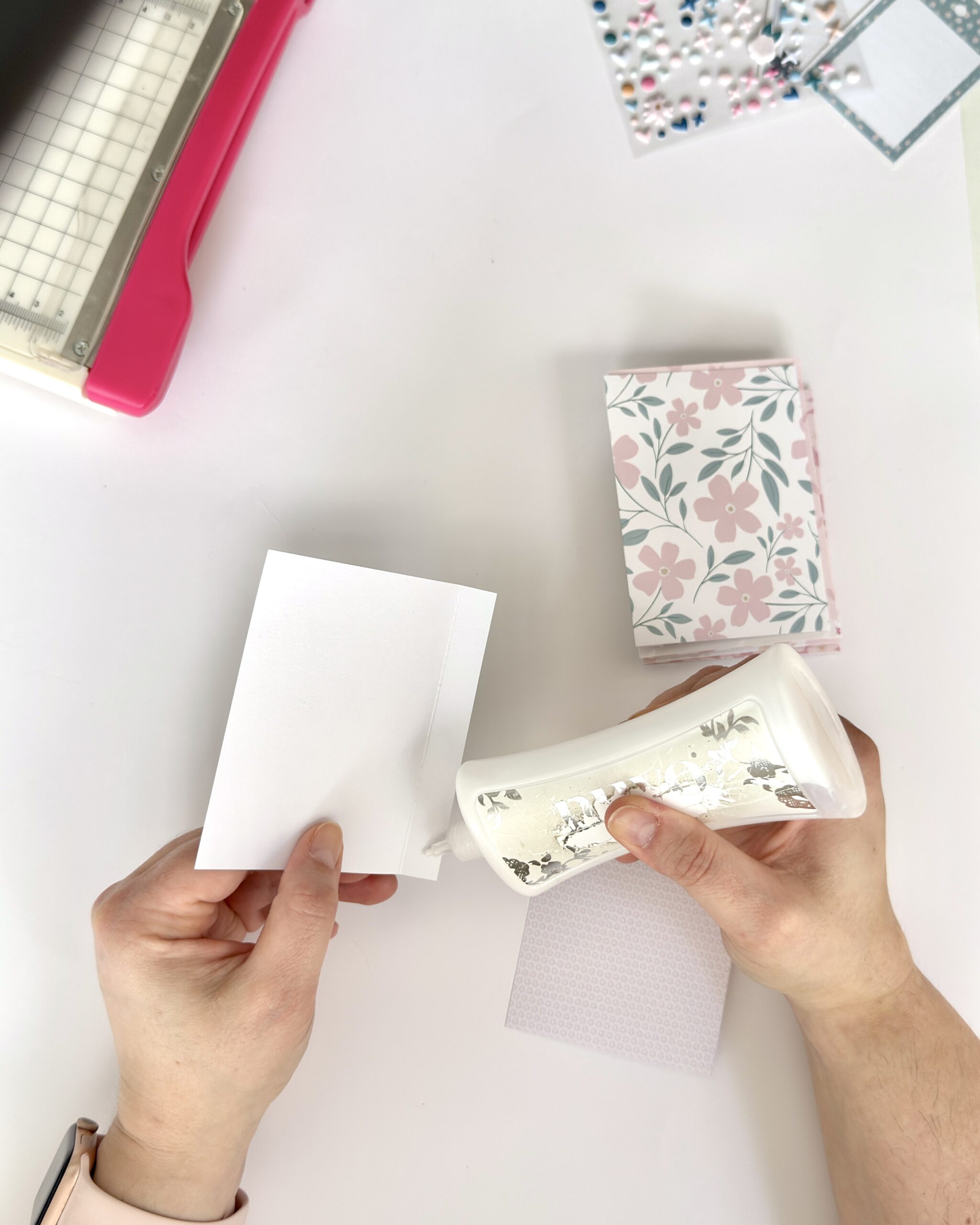 Tutorial paso a paso scrapbooking caja cerillas