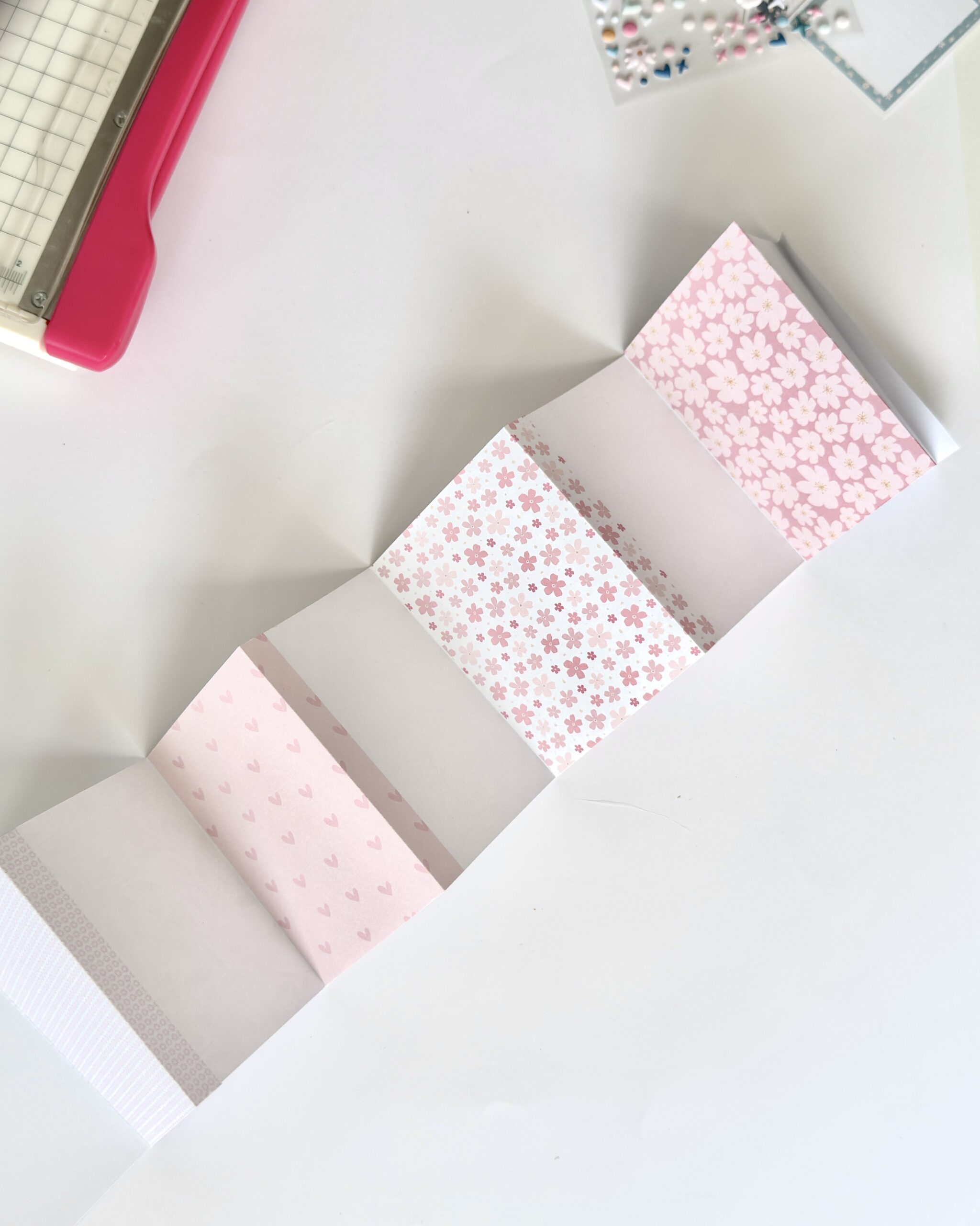 Tutorial paso a paso scrapbooking caja cerillas