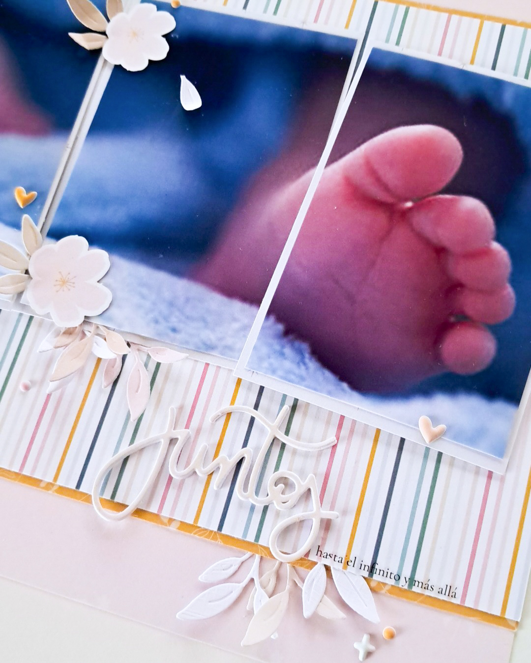     proceso layout scrapbooking paso a paso tutorial